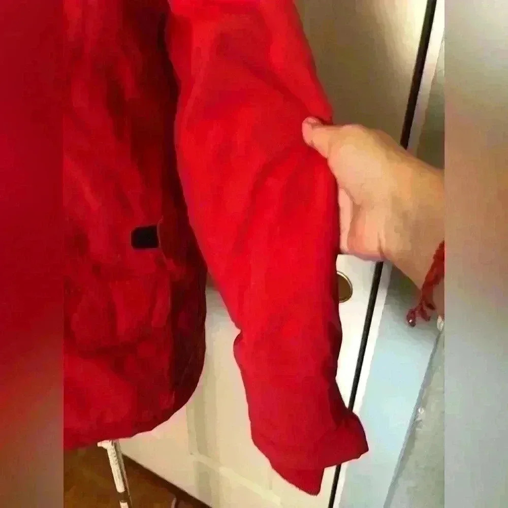 Vtg y2k ecko red hooded snow jacket women Medium - Picture 12 of 14